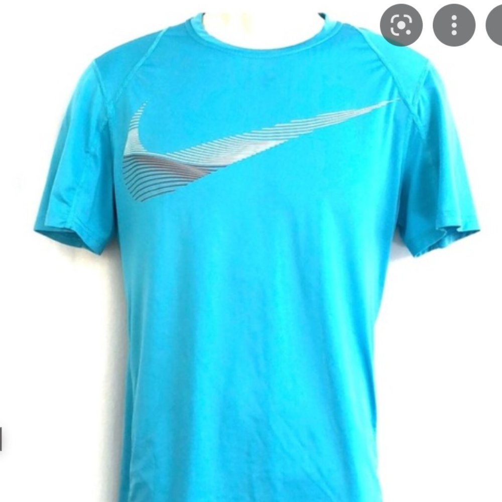 Men's Nike Pro Dri Fit Turquoise Shirt